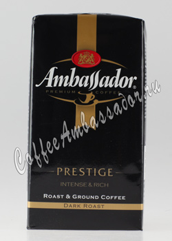 Кофе Ambassador (Амбассадор) Молотый Prestige
