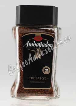 Кофе Ambassador Растворимый Prestige 95 гр (ст.б.)