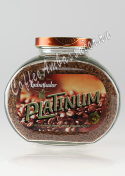 Кофе Ambassador Растворимый Platinum 190 гр (ст.б.)